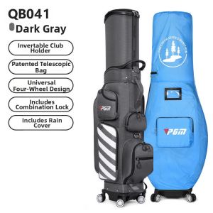 PGM GOLF | Hard Shell Extendable Travel Golf Bag