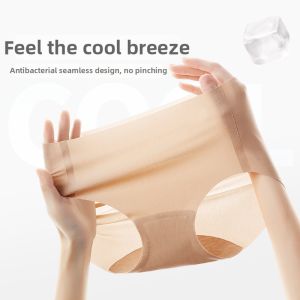 YUANQINVHAI | Cool Dry Seamless Antibacterial Invisible All Size Womens Briefs
