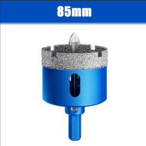 1pc 16-150mm Brazed Positioning Drill Bits Dry Diamond Drill Bits For Drilling Holes In Glass Ceramic Tiles And Concrete Tools
