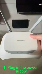 Router TP LINK wireless WR842N 300Mbps Second/Bekas