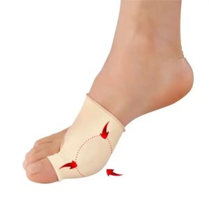 1 Pair Foot Orthotics Toe Separator Socks Hallux Valgus Bunion Corrector Big Toe Adjuster & Straightener
