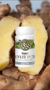 AS-SYIFA Kapsul Kunyit Putih Multifungsi 60 Kapsul - Solusi Kesehatan Alami