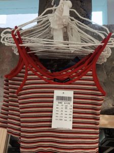 Brandy Girl Official Website Celebrity Same Style Stripes BM Camisole Summer Outwear Stylish Womens Top