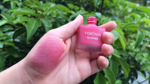 VERONNI 4 Color Liquid Blush Matte Cosmetics Face Pigment Long-Lasting Natural Cream Waterproof Orange Peach Blusher Korean Makeup
