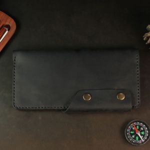 Dompet kulit pria panjang FULL GRAIN kulit sapi Material Kulit Sapi Premium Handmade