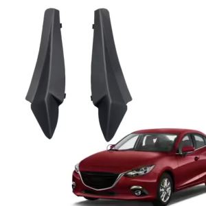Ốp Che Chắn Nước Viền Lưới Tản Nhiệt Nắp Chắn Nước Kính Chắn Gió Trước Mazda 3 BM BN Chất Liệu Nhựa Dành Cho Các Mẫu Xe 2014-2019