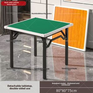 Yimeicaiju | Foldable Home Use Manual Two-sided Chess and Mahjong Table