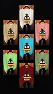 Baju Kaos Wanita Oversize Basic Lengan Pendek Printing DTF Franch Bulldog Katun Combed Jumbo Blus