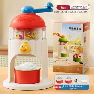 MABAOMABAO | Small Home Use Children Shaved Ice Machine