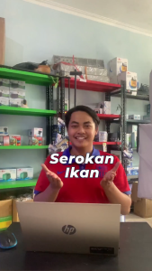 Serokan Diameter 60 Cm panjang 100 cm Serokan Ikan Koi