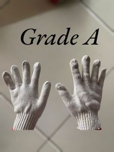 Satu lusin /1 Pak Isi 12 pasang SARUNG TANGAN recycle tukang bangunan/sarung tangan kain rajut/sarung tangan proyek/sarung tangan berkebun/sarung tangan murah/grosir/sarung tangan abu abu sarung tangan putih sarung tangan bintik bintik karet