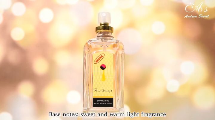 Andrea Secret Perfume Fragrance 50ml Eau Fraiche Body Mist Romance ...