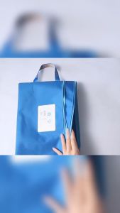 B4 Zippered Document Bag: A Portable Business Briefcase & File Organizer