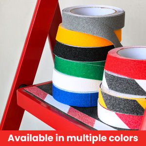 PVC Tape Anti Slip Tape Matte Finish Waterproof Wear Resistant Sandpaper Grip 5 Meter Stair Non Slip Sticker Strip