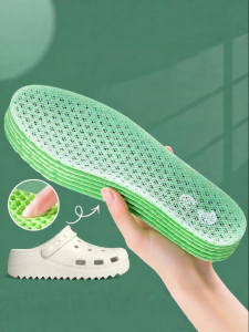 ZUYINBULUO | Barefoot Use Breathable Sweat Absorbing Insoles For Clogs