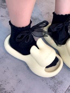 Dép bánh mì hình thỏ cute dễ thương 🔥FREESHIP🔥siêu nhẹ cực dễ thương đi biển đi chơi D348