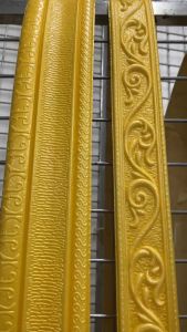 RW Wallpaper List Gold Wall Paper Wallpaper Wallborder Foam 3D Stiker