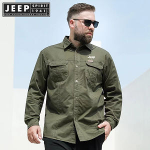 เสื้อแจ็กเก็ตผู้ชายแขนยาวทรง JEEP SPIRIT 1941 ESTD ราคาที่มีคุณภาพ ความสะดวกของผู้ชายแขนยาว และความสวยงามที่ดีที่สุด