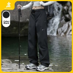Mexican | Black Softshell Waterproof and Windproof Winter Outdoor Skiing and Hiking Pants
