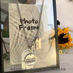 Childrens Necklace Boys Hip Hop Accessories Catwalk Titanium Steel Boys Sweater Hip Hop Cool Chain Trendy Cool New Kids