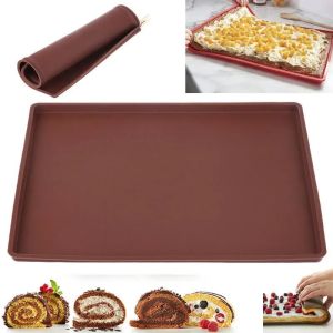 Baking Mat Cake Pad Silicone Swiss Roll Multifunction Reusable NonStick Oven Liner Baking Supplies