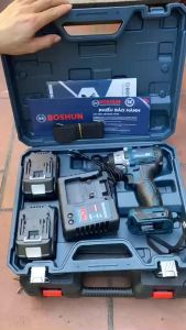 Máy Chuyên Vít BOSHUN 21V 330N.m Motor 100% Dây Đồng - Có Chức Năng: Bắn Vít Khoan Mở ốc...Dùng Trong Công Trình Và Gia Đình