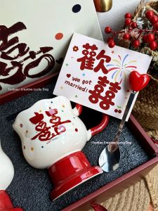 Luxury Ceramic Couples Mugs Gift