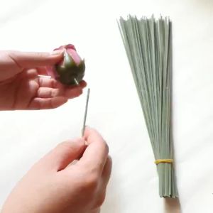 Kẽm cắm hoa sáp hoa khô (1 KG) dài 40 cm làm hoa handmade cứng cáp giá rẻ