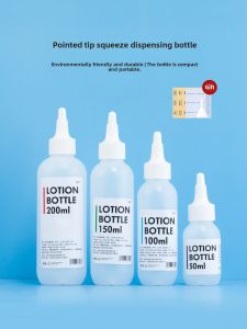 Pointed Squeezing Bottle For Home Watering Flowers Small Spray Bottle Growing Plants Water Kettle Succulent Long Mouth Household Portable Tools with Lock