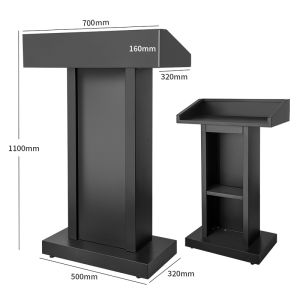 Hotel Stainless Steel Lecture Table Modern Welcome Reception Host 4S Service Podium Reception Desk Security Post