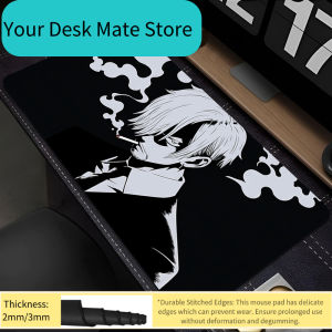 Bandai | Mouse Pad one piece Sanji Gaming Accessories Gabinete Gamer xxl Computer Desk Mat Non Slip Keyboard Pad Tablet Mousepad