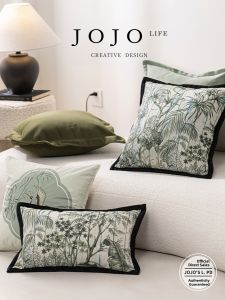Modern Simple JOJOS L PD.arrow Embroidered Pillowcase Hotel Home Stay Sample Room Pillow Cover Polyester Cotton PP Cotton