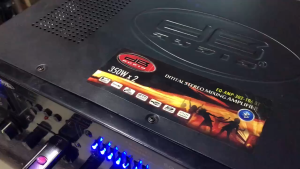 DBaudio EQ-AMP-302-106 Stereo FM Tuner Karaoke 10BX2Eqaulizer Mic Mixer MP3 USB AUDIO