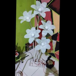 standing bunga lampu wedding dekorasi hias cafe ruang tamu motif oval 5 lubang pipa elastis