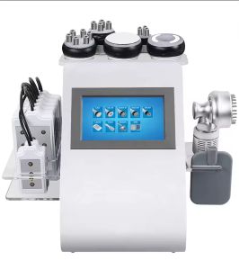 Radio Frequency Skin Lift Wrinkle Removal Fat Loss Body Shape Machine With RF Lipo Pads Vacuum slimming System 9in1