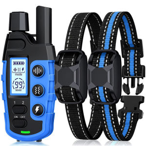 3300Ft Electric Dog Training Collar Remote Control Waterproof Pet BehaviorFor 5-120lbs Shock Vibration For Dogs