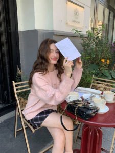 NIHAOKANONG | Áo Cardigan Knit Mới Dành Cho Phụ Nữ