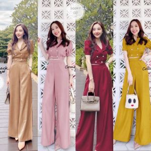 ES097  เซตขายาว เสื้อคอปกแขนพอง กระดุมหน้า เอวสม้อกข้าง มาพร้อมกางเกงขายาวทรงปลายขาบาน หรูหรา มากๆ ดีไซน์เกร๋ มาใหม่ พร้อมส่ง   เนื้อผ้า : ซาร่า  สี :: แดง  น้ำตาล เหลือง ชมพู  ขนาดเสื้อ :: รอบอก 32-36 ยาว 16 นิ้ว  ขนาดกางเกง  :: รอบเอว(สม้อกหลัง) 25-30 ส