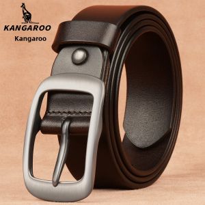 Kangaroo | Womens Genuine Leather Buckle Belt