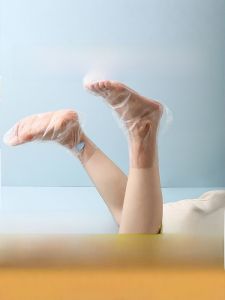 Thickened Foot Film Cover Disposable Waterproof Shoe Cover for Home Use Adult Indoor Foot Care ness Preservation Bag