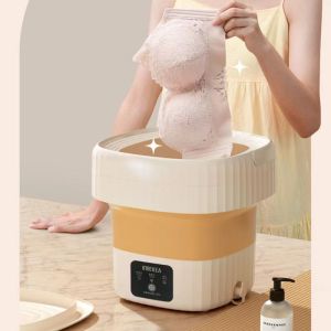 Folding Washing Machine Portable Mini Washing Machine Underwear Washing Socks Special Washing Machine Dormitory Lazy Artifact