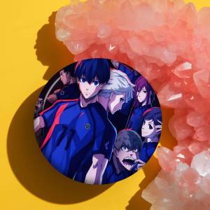 Japan Manga Blue Lock 58mm Animals Funny Brooches Badge Backpack Clothes Gift Accessory