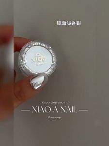 Bột tráng gương bạc mẫu mới/Nail Art Decoration