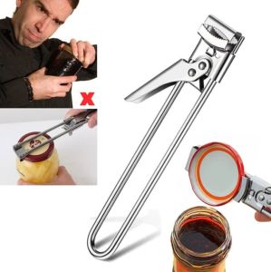 YESPERY New Adjustable Can Opener: A Multifunctional Manual Non-slip Bottle Cap Open Tool
