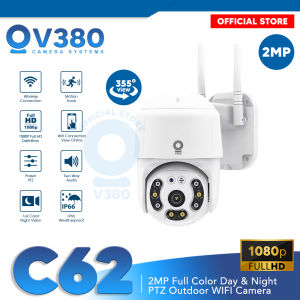 V380 C62 2MP Full Color Day & Night PTZ Outdoor WIFI IP Camera