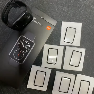 ฟิล์ม Samsung Smart Watch Galaxy Fit3 กันรอยเต็มจอ แบบใสขอบโค้ง ไฮโดรเจล กระจกป้องกันจอ