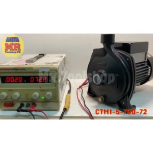 NEW!!!! ปั๊มน้ำเพลาลอย CTM1-5-750-72 750W 72V  ท่อสวมขนาด 1 นิ้ว รองรับการใช้งานได้ทั้งแผงโซล่าเซลล์และแบตเตอรี่