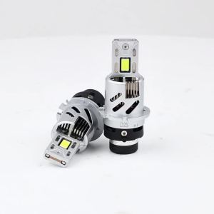 Bóng Đèn Pha LED Canbus S&D 300W Có Quạt D2S D4S Chuyển Đổi Sang D2R D4R Độ Sáng 300000LM 6500K Tương Thích Xenon HID Đèn Pha Ô Tô Lắp Đặt Dễ Dàng