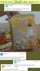 BAKERSFIELD Whippit Non Dairy Whipping Cream Frosting 500g