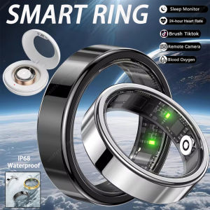 R09 Smart Ring 2025 Gesture control Sleep Health Monitor Bluetooth Rings IP68 Waterproof Sports Modes Smartring Men Women gifts